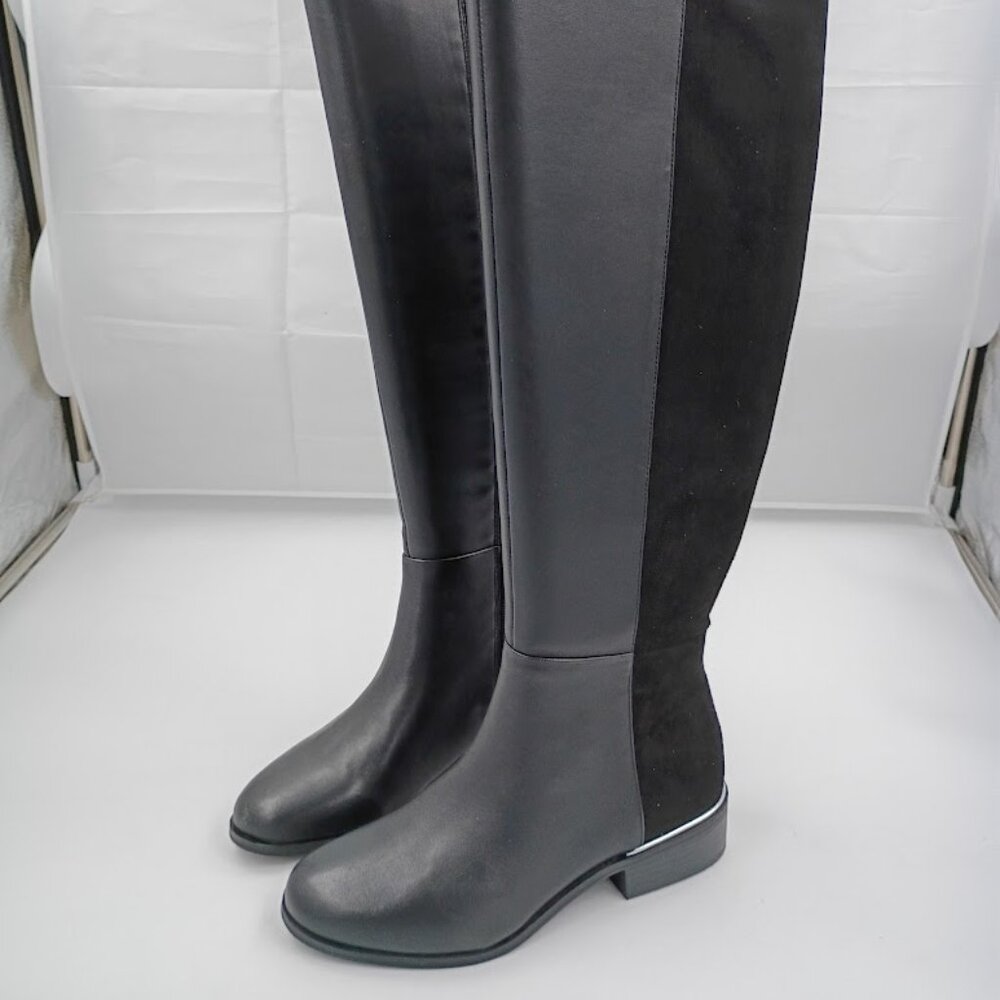 Alfani Ludlowe Over- The- Knee Boot, Black, Women's Size 6